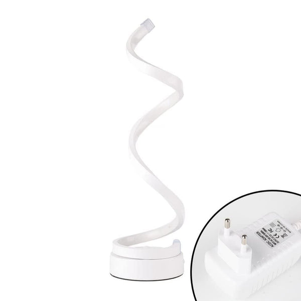 Lampe de chevet spirale
