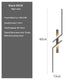 60cm - Droite