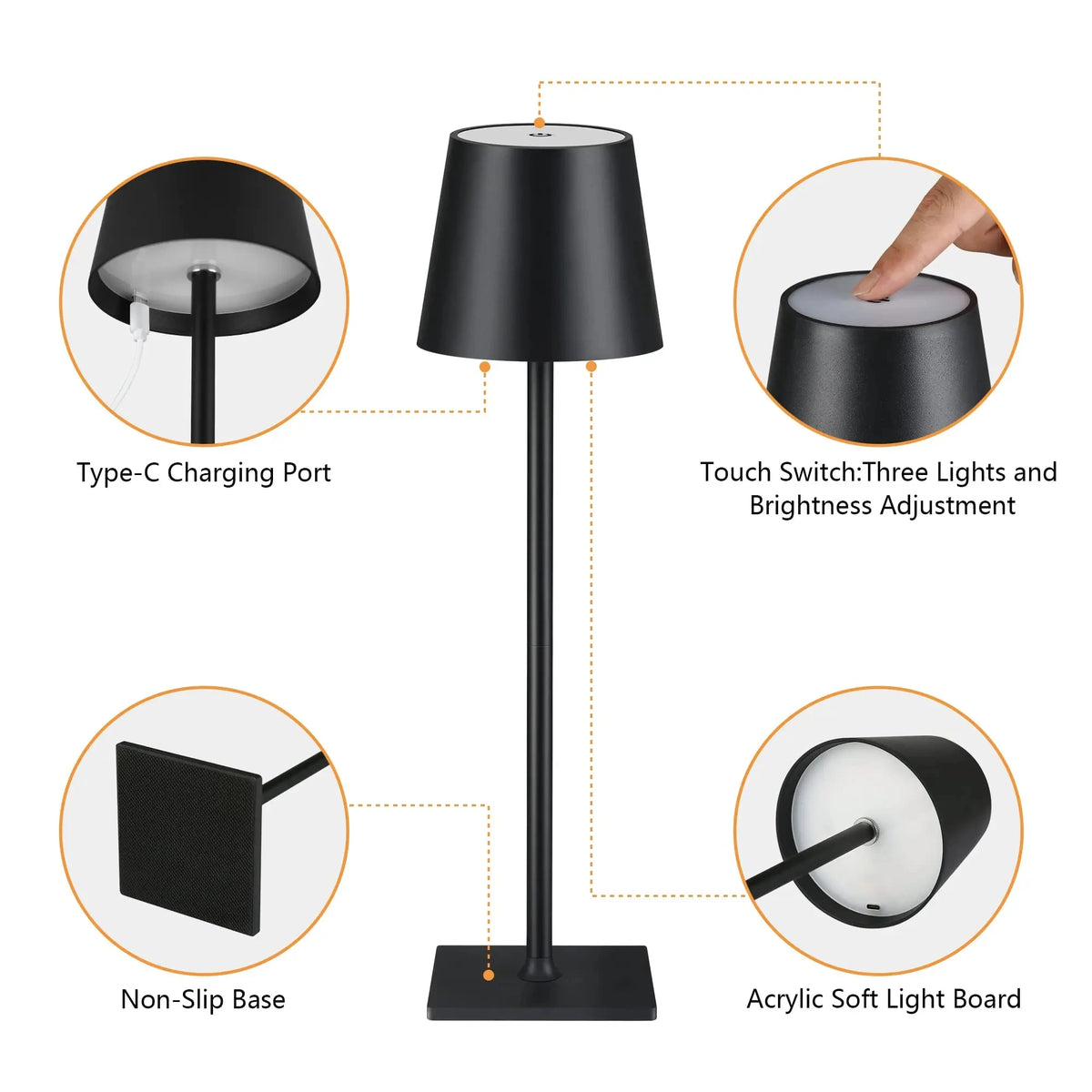 Lampe de Table Sans Fil