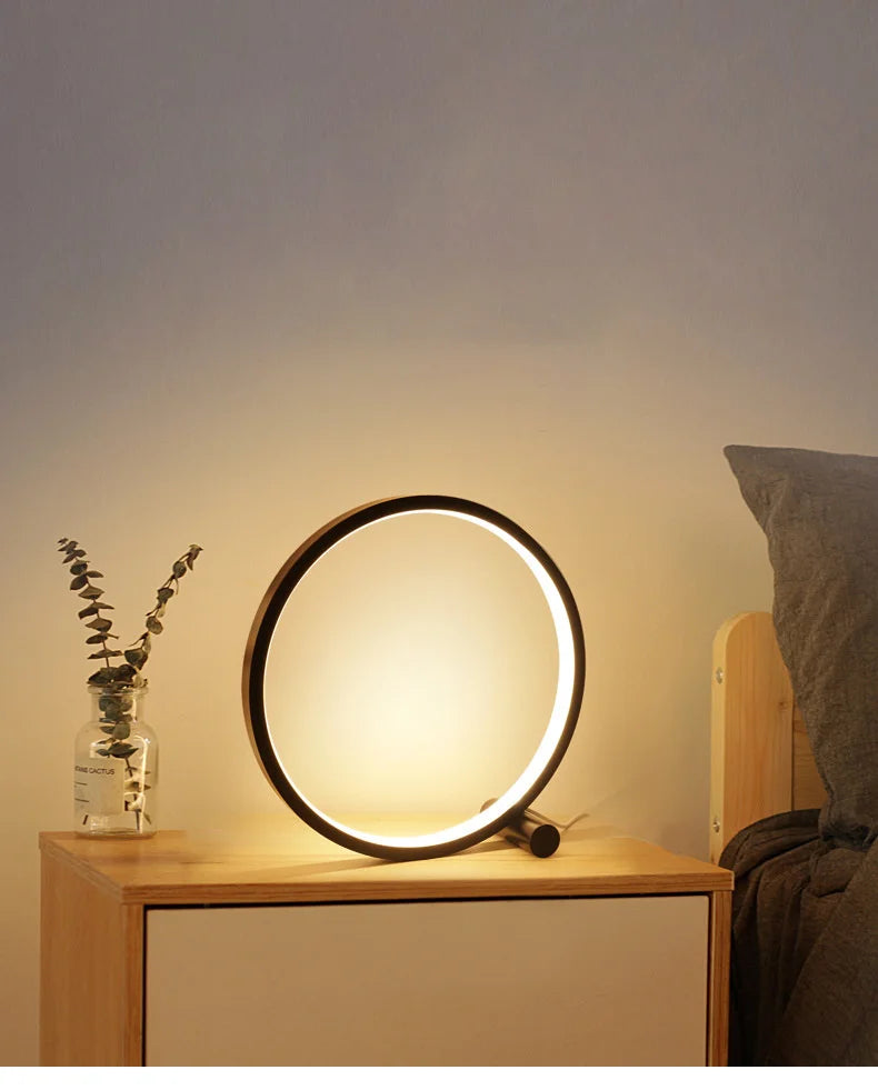 Lampe de chevet Anneau Tactile (Halo)