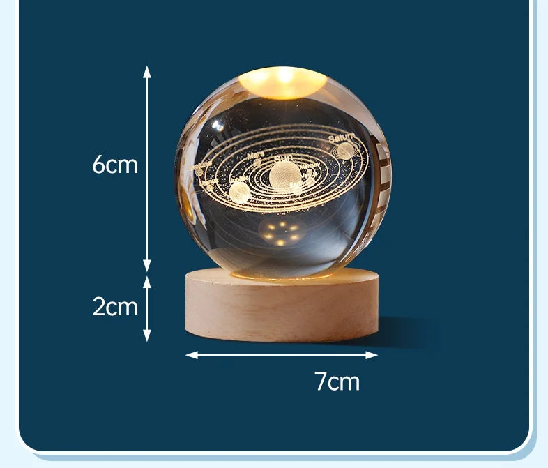 veilleuse boule de cristal (Astrée)